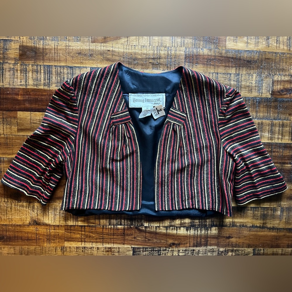 Vintage Young Innocent by Arpeja - Cropped Blazer
